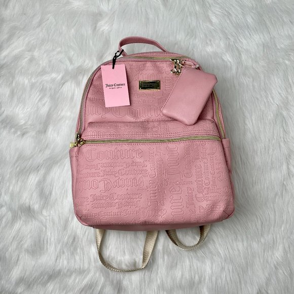 Juicy Couture Handbags - Juicy Couture Juicy Squad Taffy Deboss Backpack